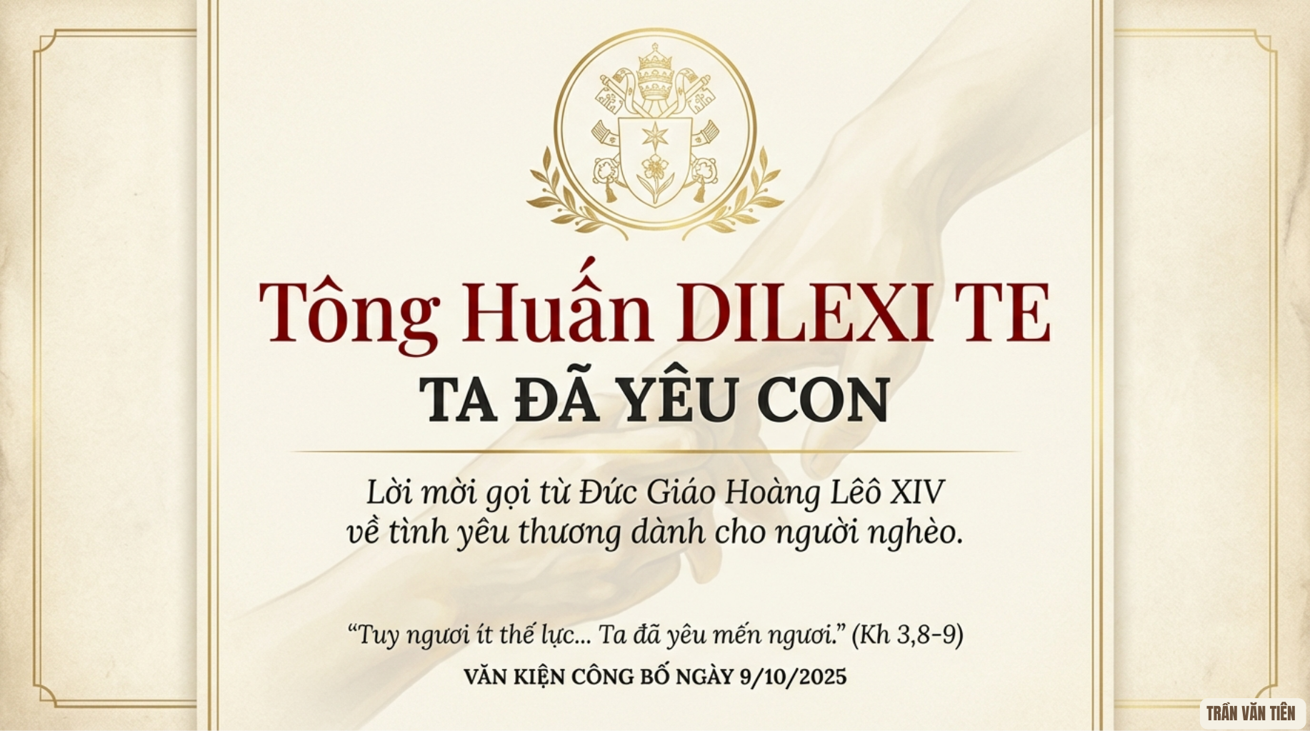 TÔNG HUẤN DILEXI TE - TA ĐÃ YÊU CON